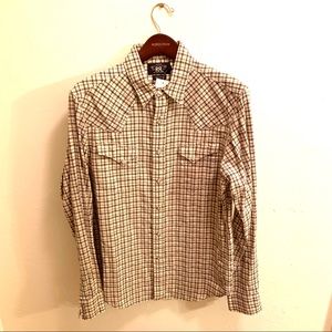 NWT RRL Men’s Western Work Shirt — Medium